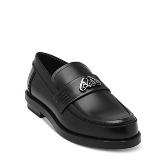 Alexander McQueen Women's Slip On Embellished Loafer Flats EU 38.5 US 8.5 - Picture 1 of 6